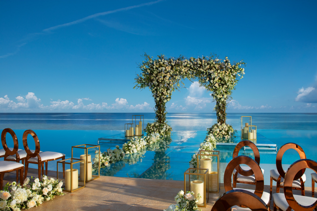 Dreams Natura destination wedding