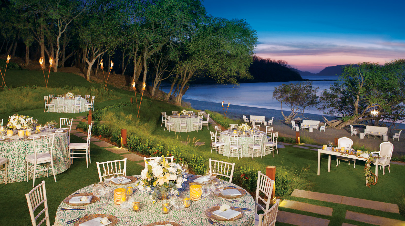 Main Beach Garden Ceremony — Secrets Papagayo