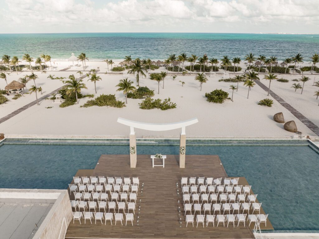 Majestic Elegance Costa Mujeres destination wedding