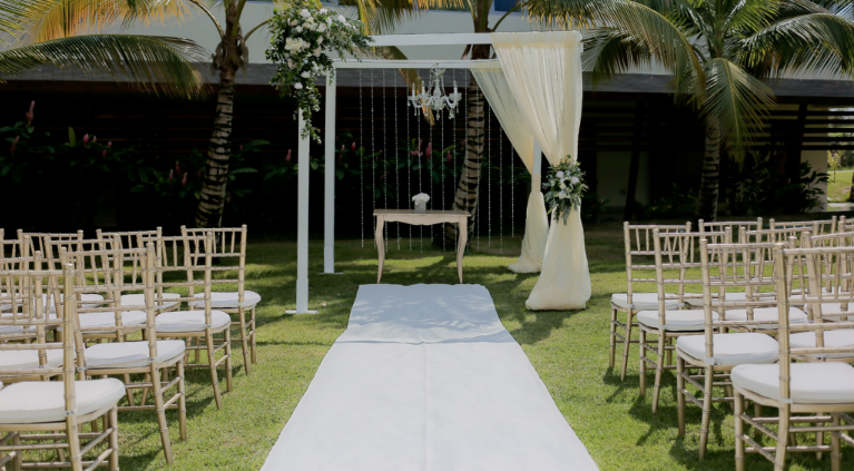 Garden Area Ceremony — Dreams Onyx Destination Wedding