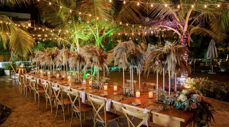 Pool Deck Evening Reception — Dreams Onyx