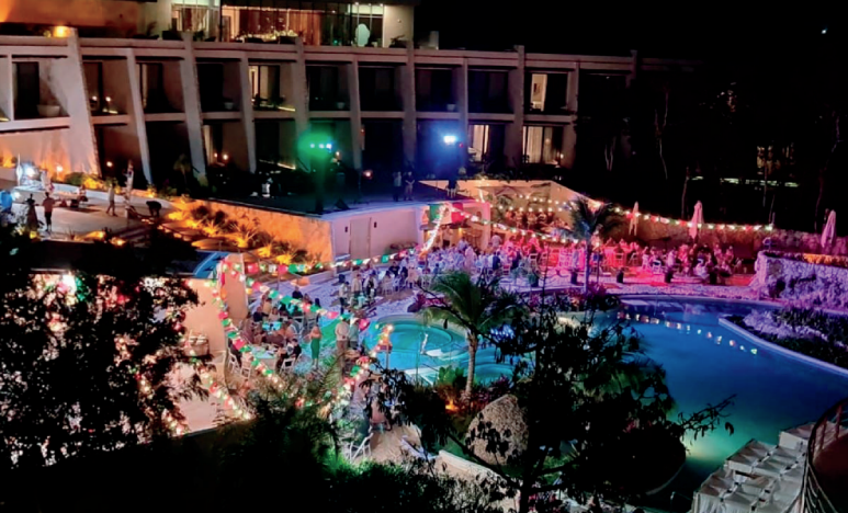 Luna Cenote Setup — Secrets Tulum