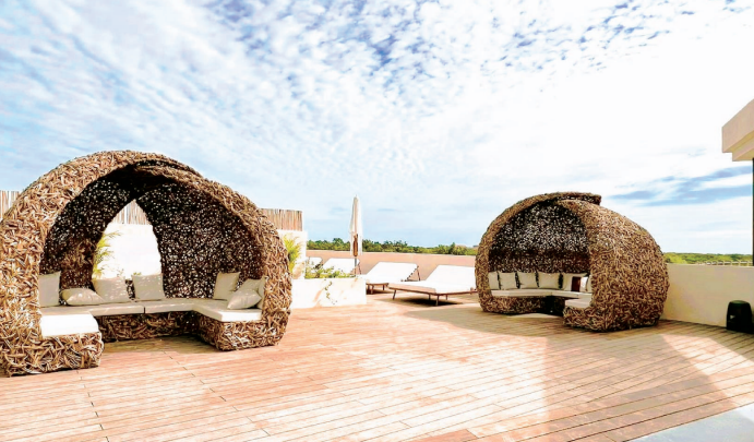 Sky Poolside Deck — Secrets Tulum