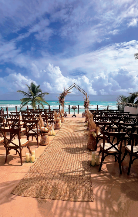 Willy's Terrace Detail — Secrets Tulum Zamna Beach Club