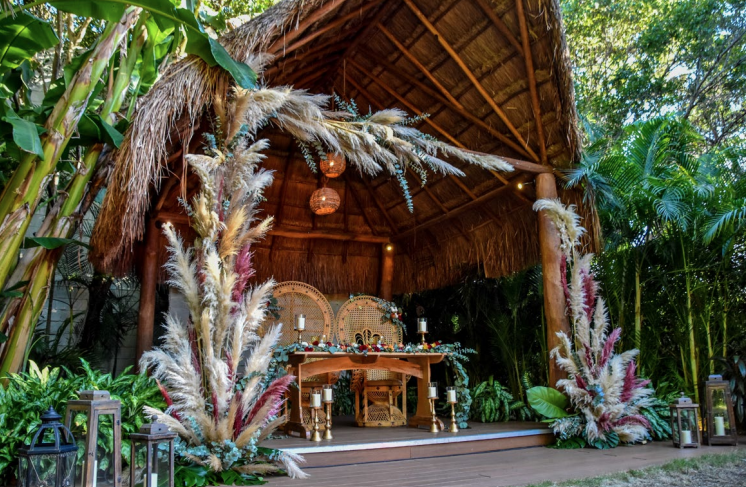 Secret Garden Gazebo Ceremony — Dreams Tulum