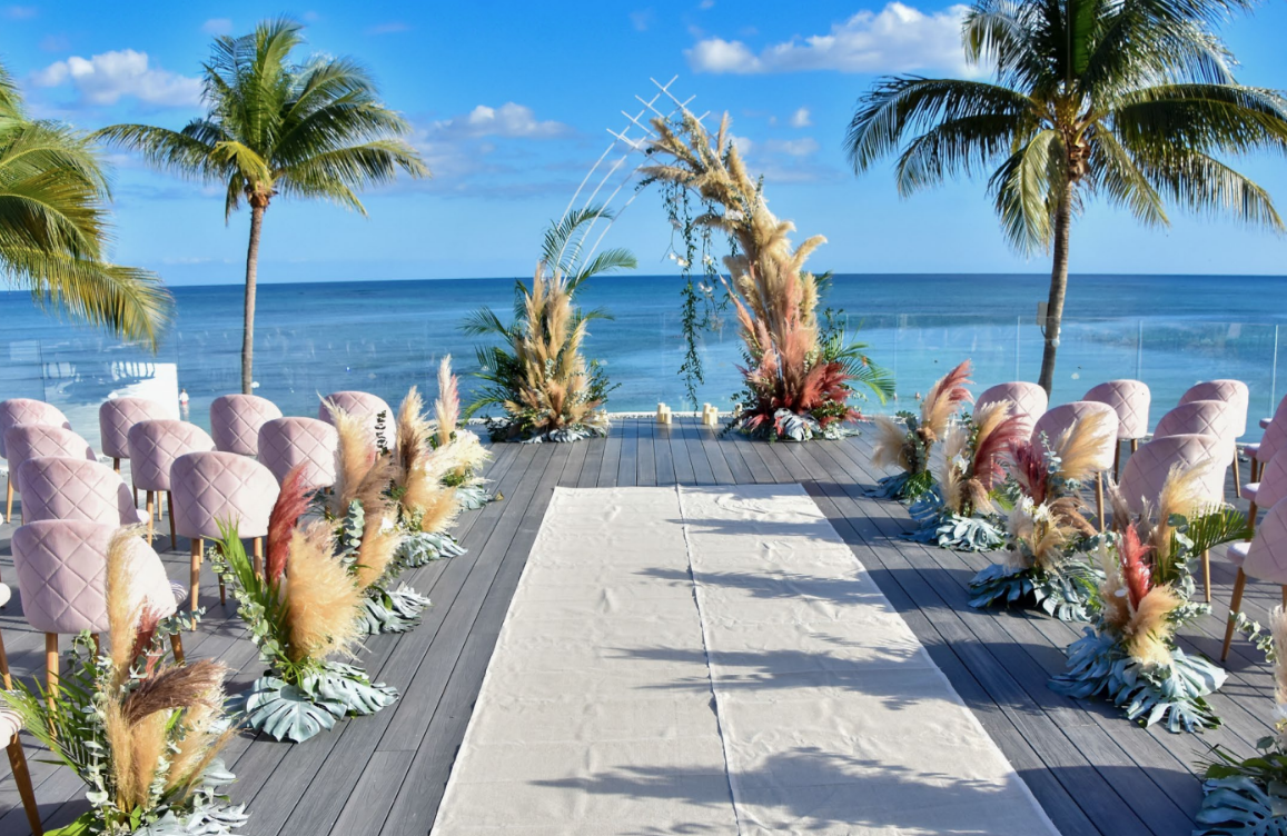 Sunset Rooftop Ceremony — Dreams Tulum