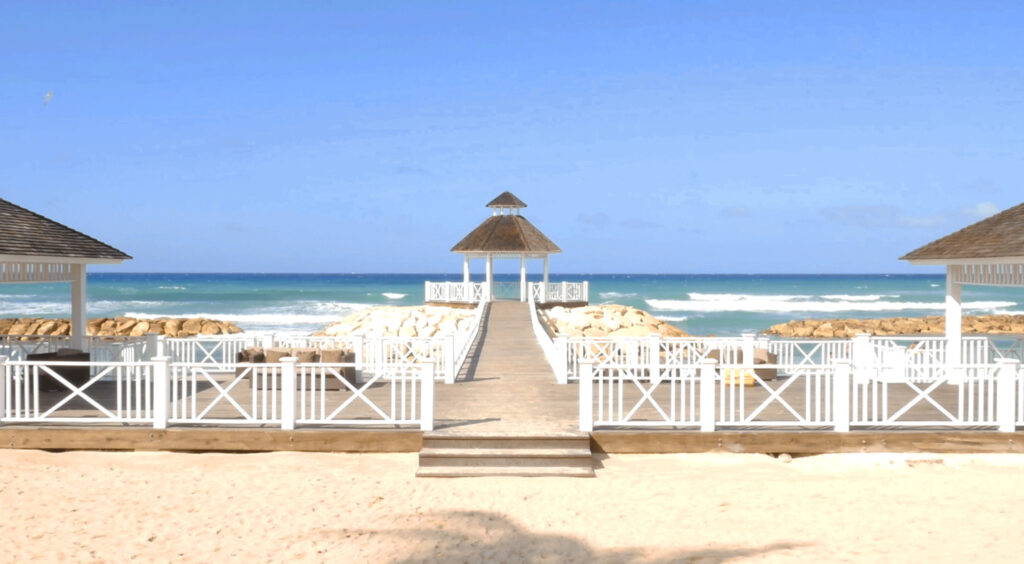 Hyatt Ziva & Zilara Rose Hall Beach destination wedding