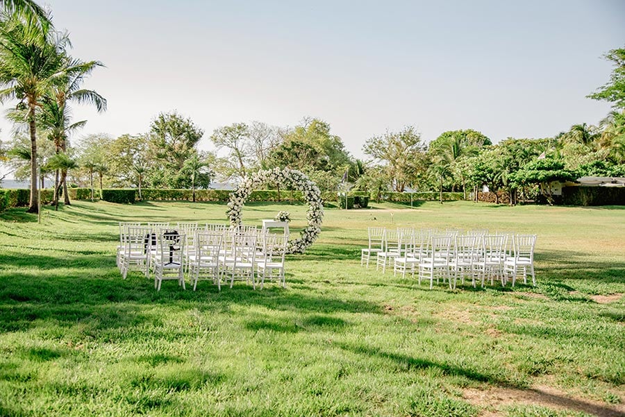 Garden ceremony venue Hotel RIU Guanacaste