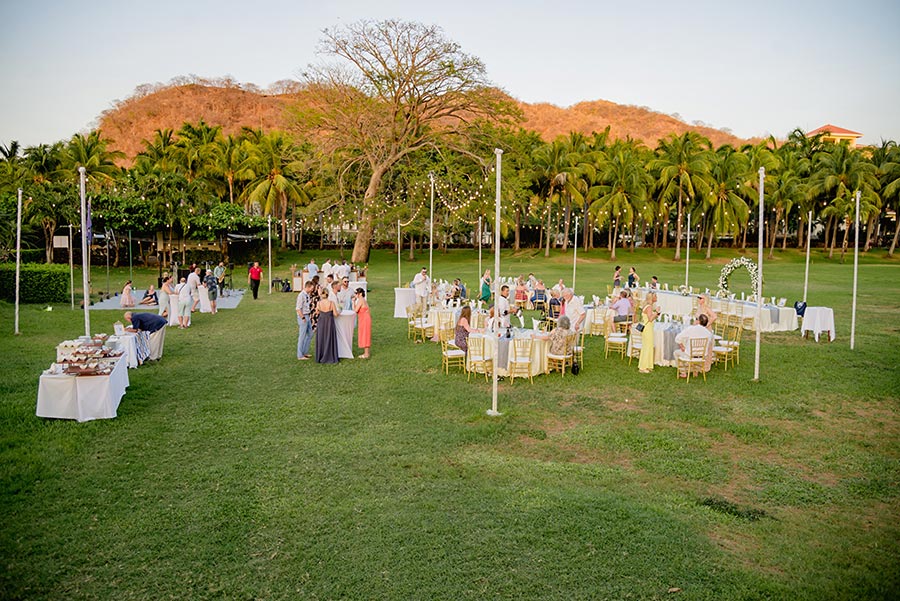 Garden reception venue Hotel RIU Guanacaste