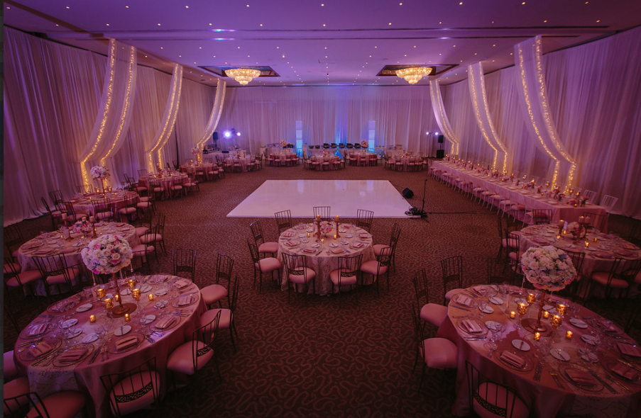 Ballroom Reception Tables