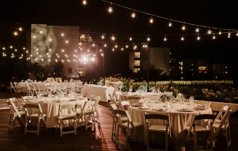 Rooftop Reception — Secrets Playa Blanca