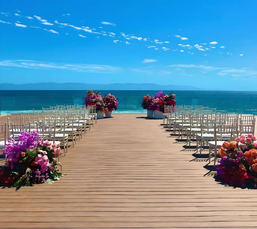 Beach Garden-Deck Ceremony — Dreams Bahia Mita