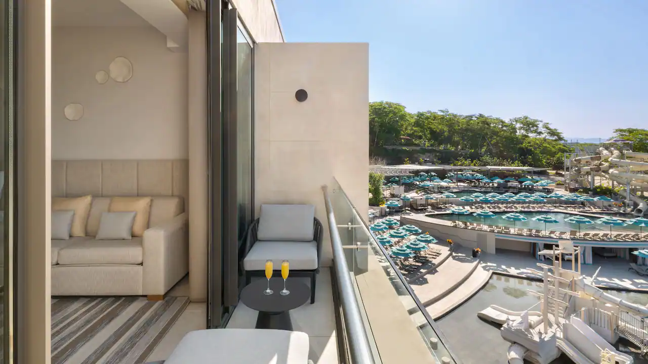 Preferred Club Junior Suite Waterpark View Balcony — Dreams Bahia Mita