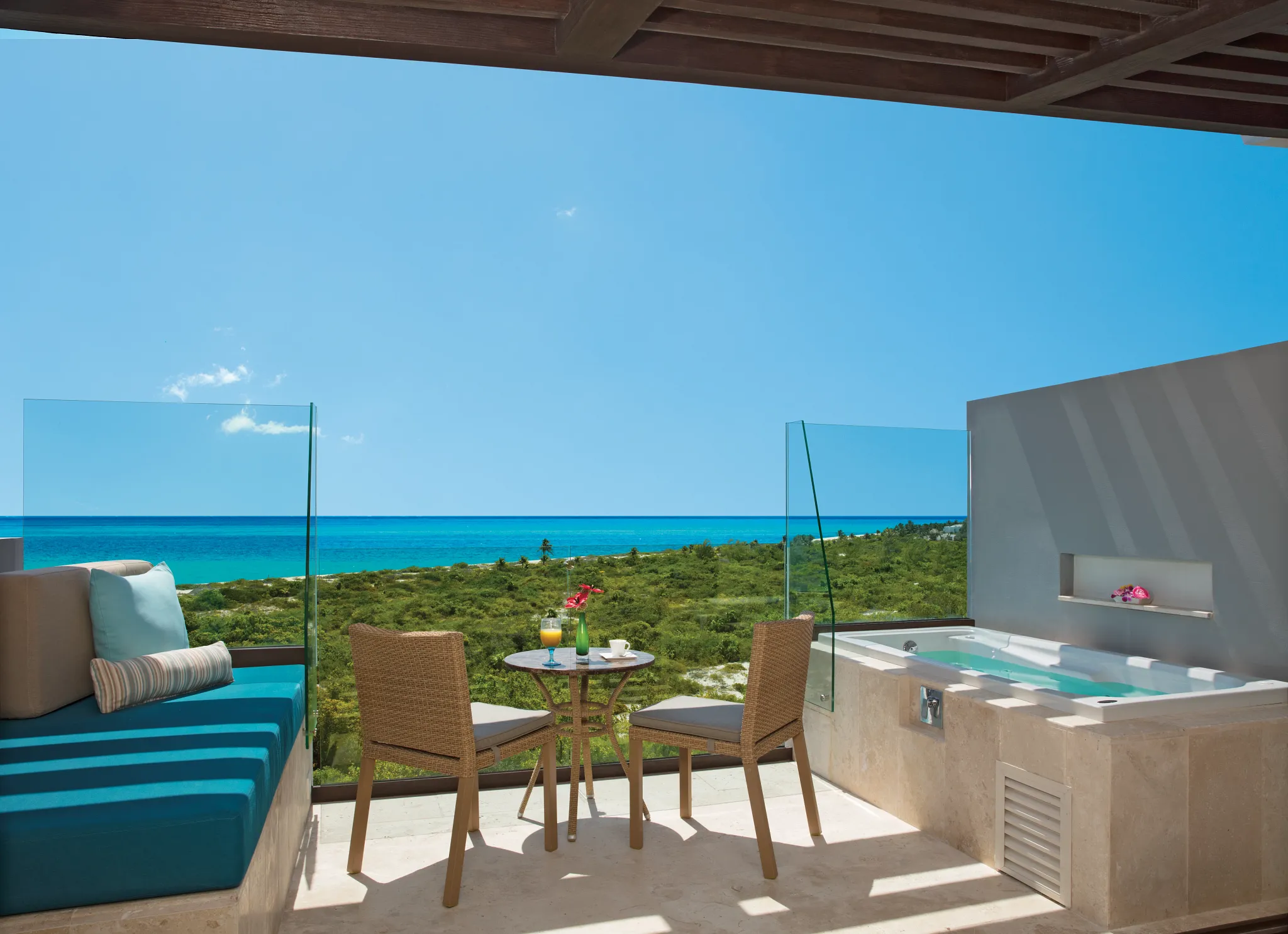 Family Junior Suite Ocean View terrace Dreams Playa Mujeres