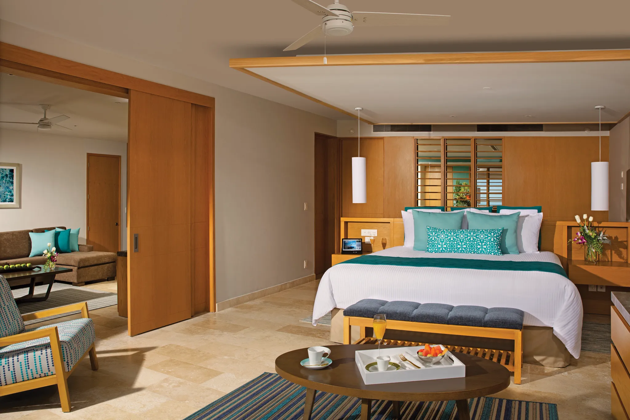 Preferred Club Master Suite Swim Out bedroom Dreams Playa Mujeres