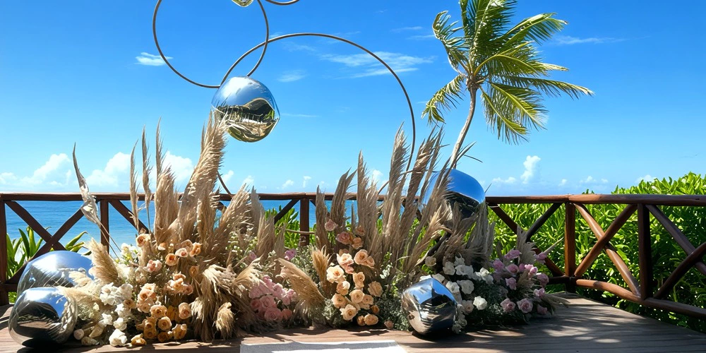 Tulum Beach Palapa Evening — Dreams Tulum