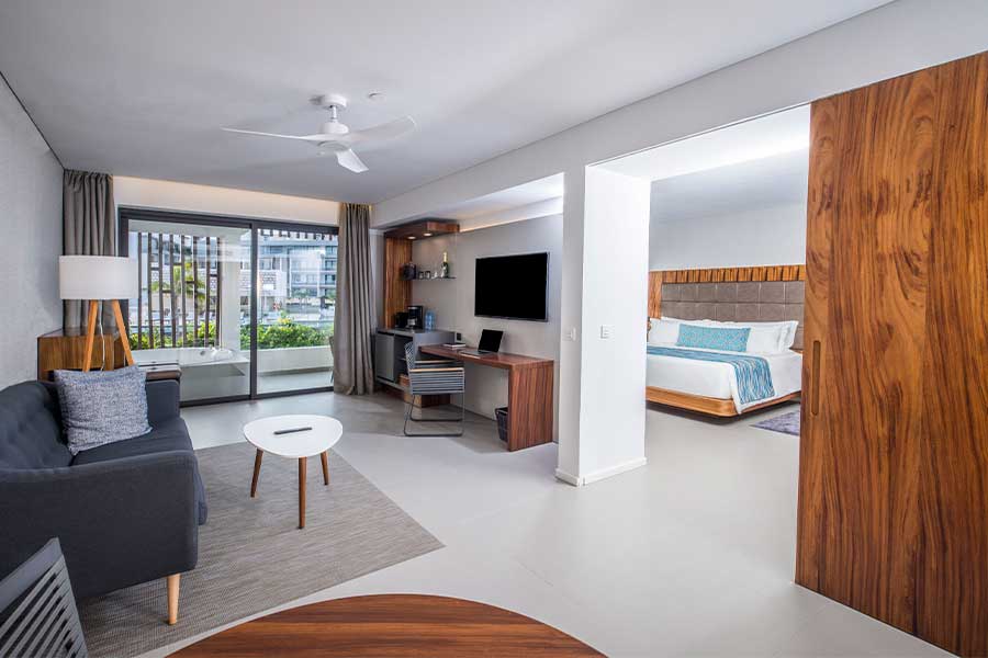 Elegance Club One Bedroom Suite living room