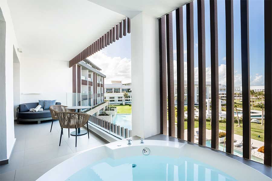 One Bedroom Suite jacuzzi terrace