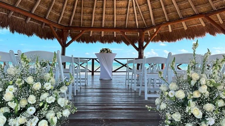 Dreams Puerto Morelos destination wedding