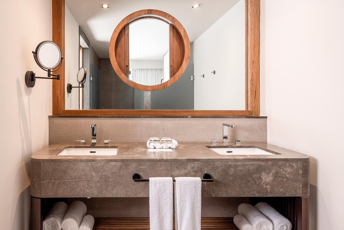 Friends & Family Sundeck Suite Bathroom — AVA Resort Cancun