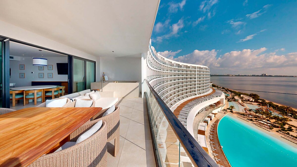Oceanfront Central Suite — AVA Resort Cancun