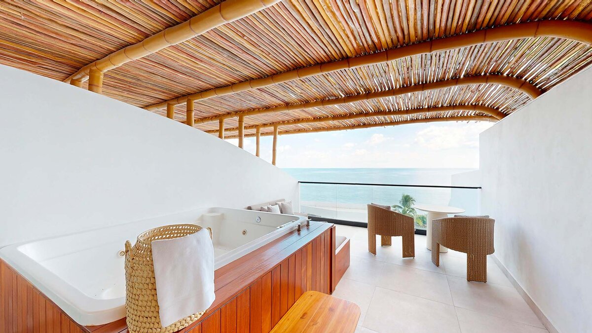 Oceanfront Friends & Family Terrace — AVA Resort Cancun