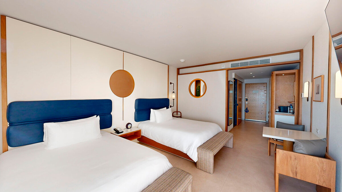 Oceanfront Two Queen Room — AVA Resort Cancun