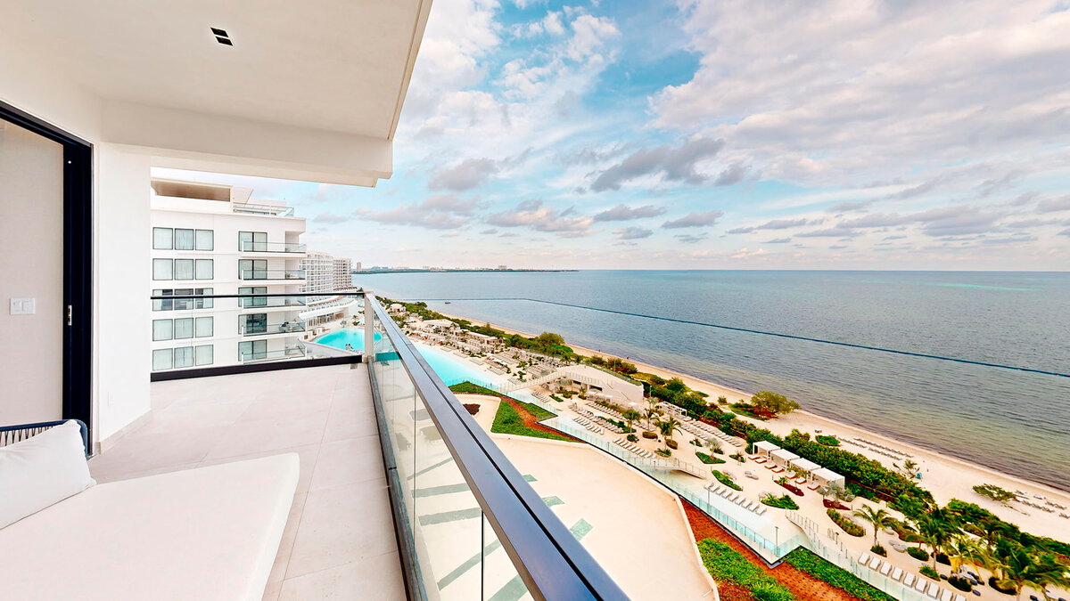 Panoramic Suite Terrace — AVA Resort Cancun