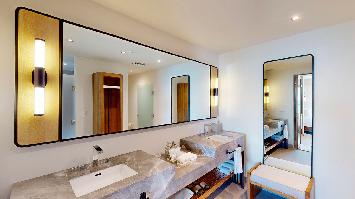 Penthouse Suite Bathroom — AVA Resort Cancun