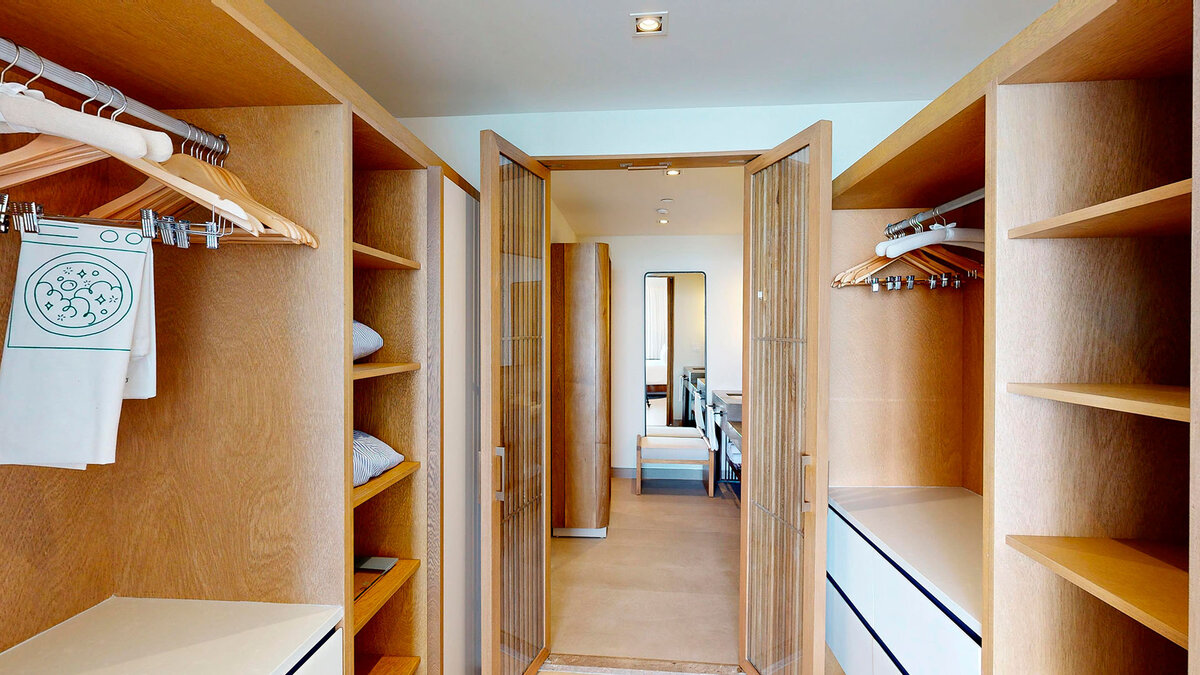 The Penthouse Villa Closet — AVA Resort Cancun