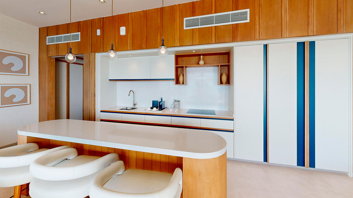 The Penthouse Villa Kitchen — AVA Resort Cancun