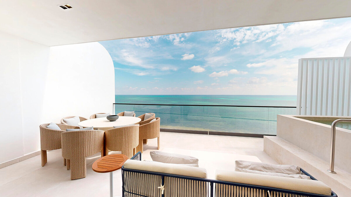 The Penthouse Villa Terrace — AVA Resort Cancun