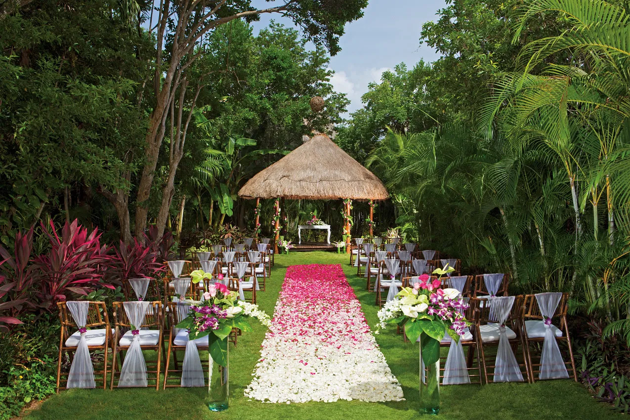Secret Garden Gazebo Ceremony — Dreams Tulum