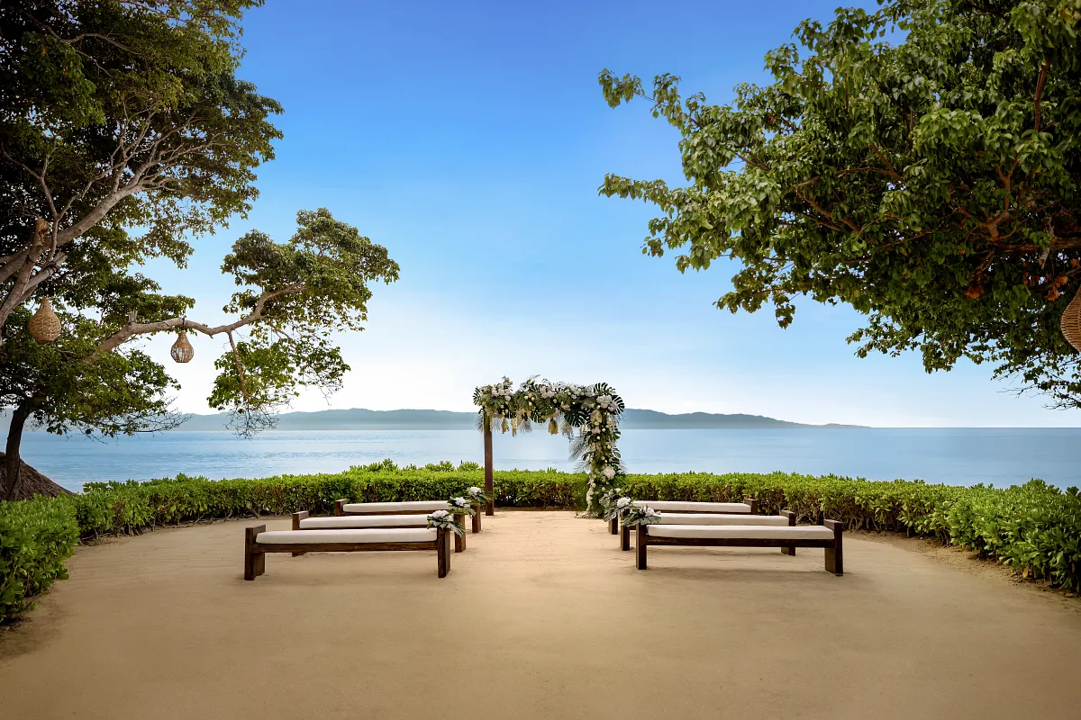 Sand Terrace Wedding Setup — Dreams Bahia Mita