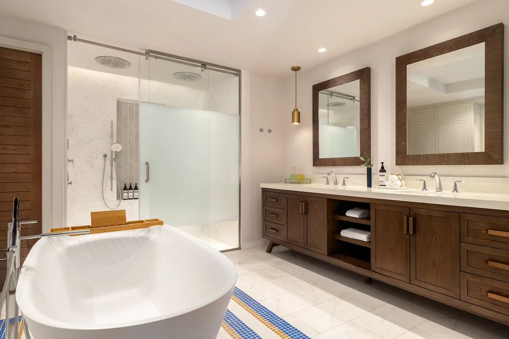 Presidential Suite bathroom — Dreams Cap Cana