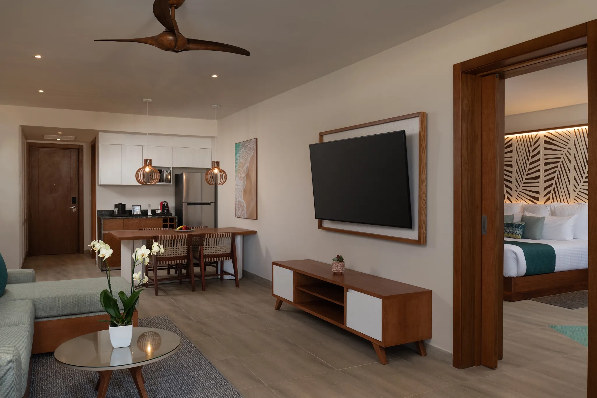 Preferred Club Master Suite Ocean View Living Area — Dreams Macao Beach