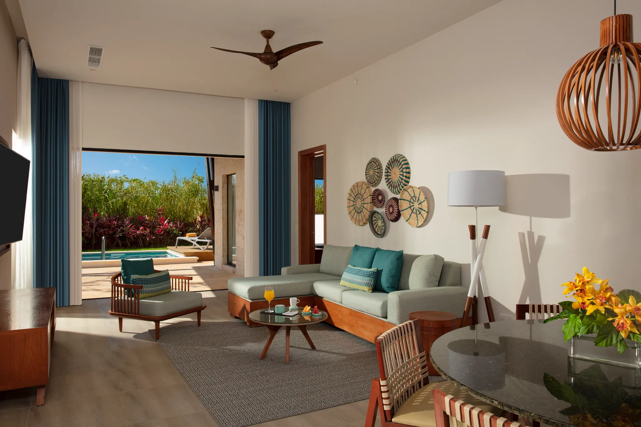 Preferred Club Two-Bedroom Villa Living Area — Dreams Macao Beach