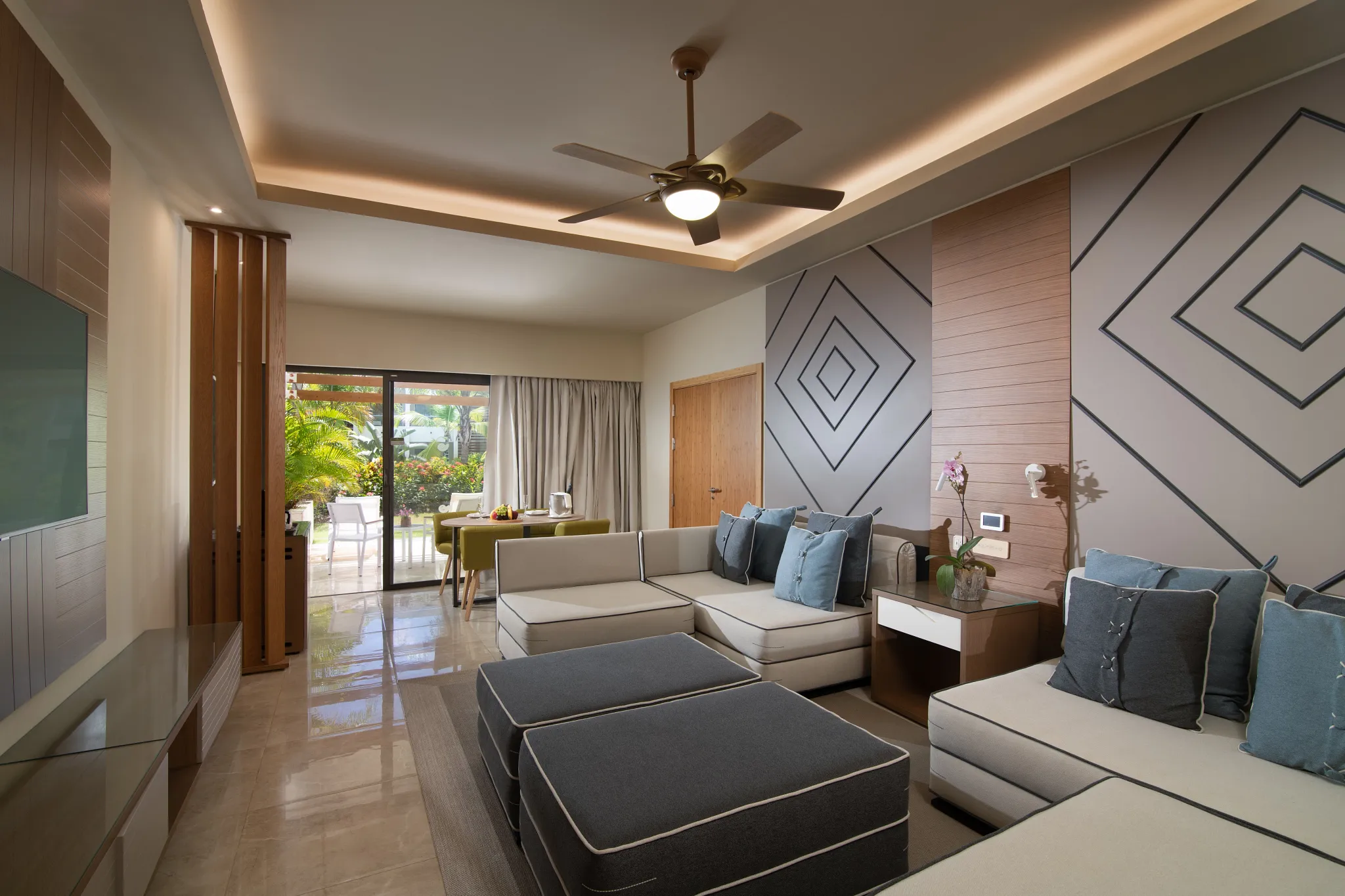 Two Bedroom Family Suite Living Area Alt — Dreams Onyx