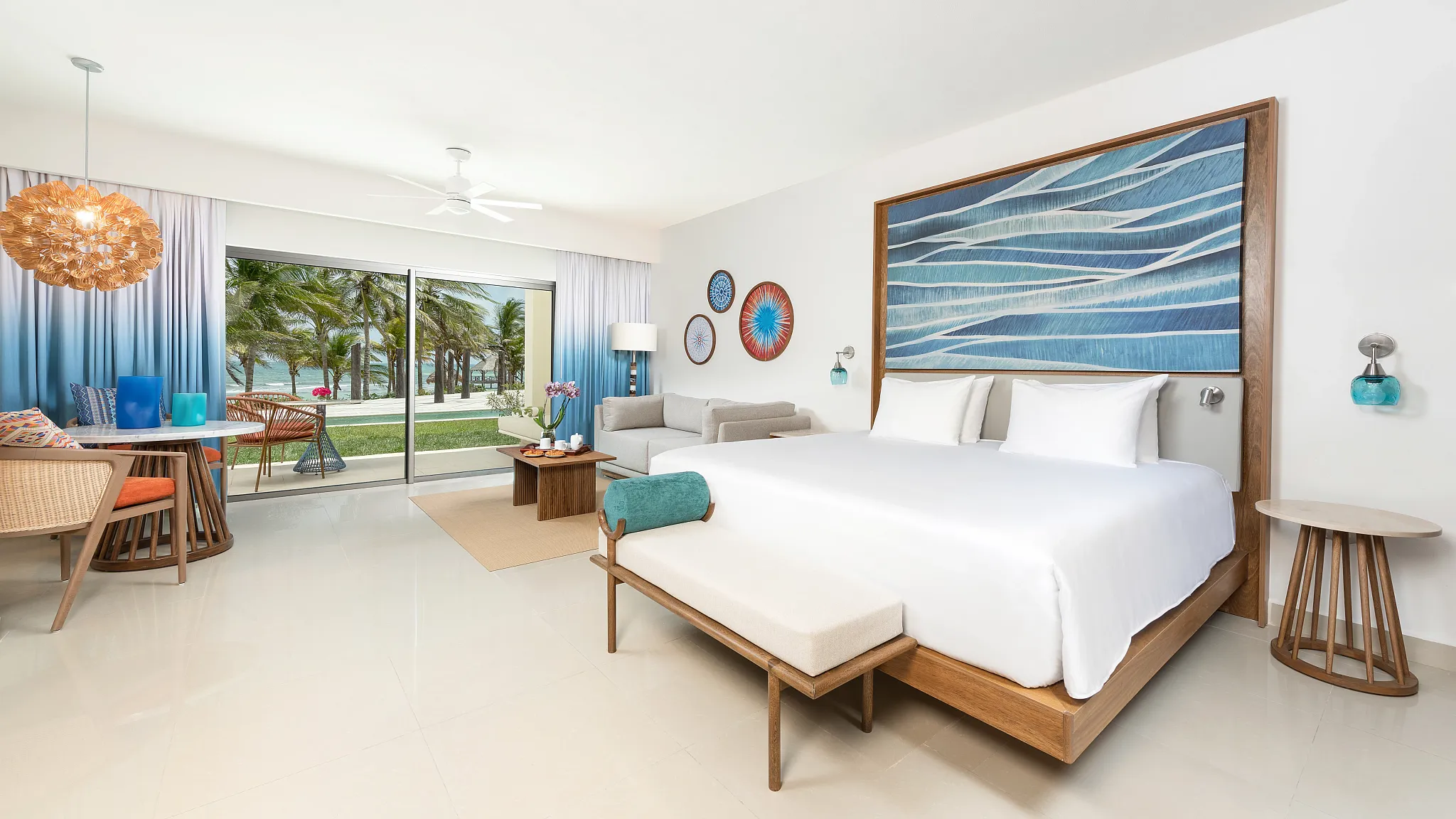 Junior Suite Pool View King Bedroom — Dreams Puerto Morelos