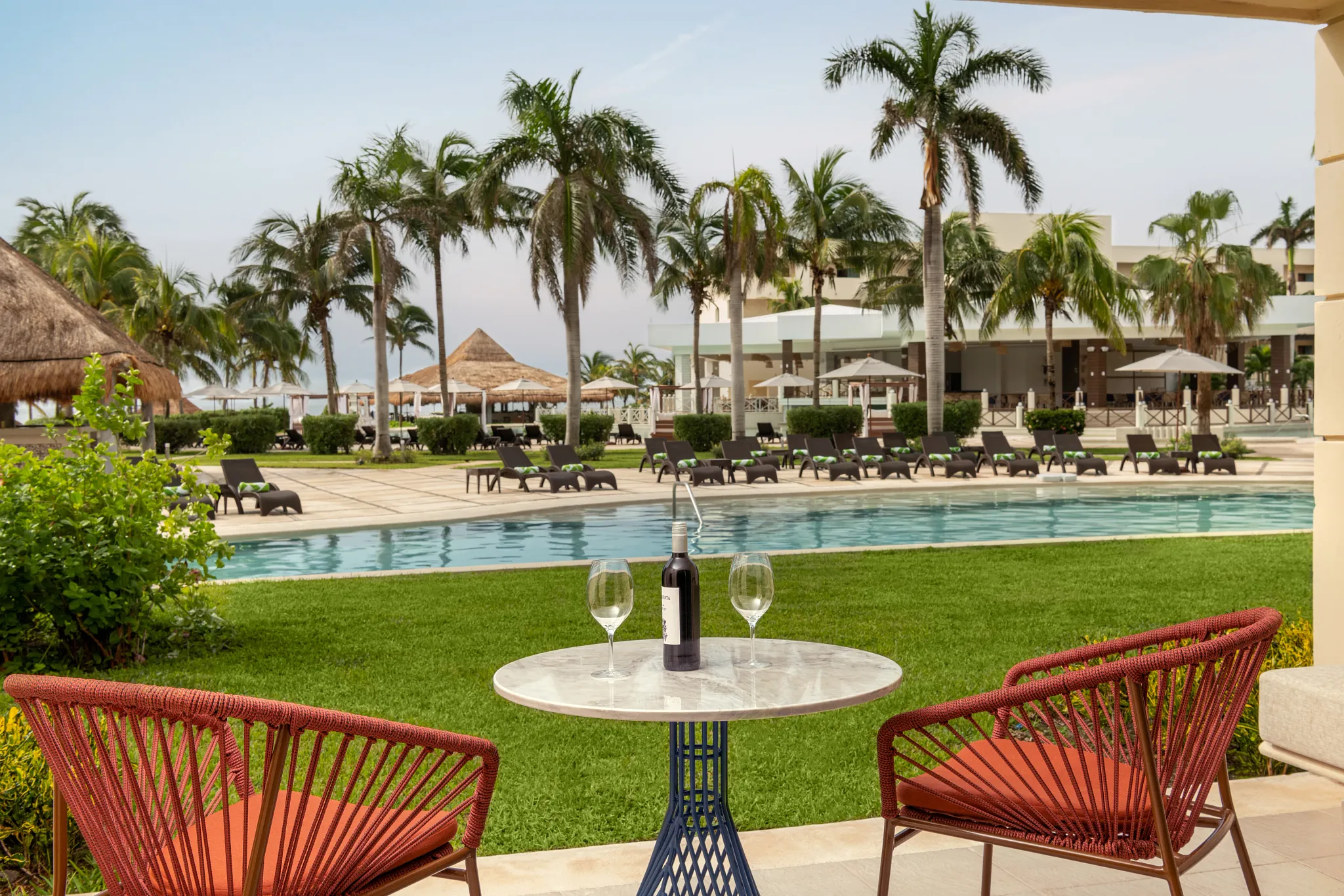 Junior Suite Pool View Terrace — Dreams Puerto Morelos