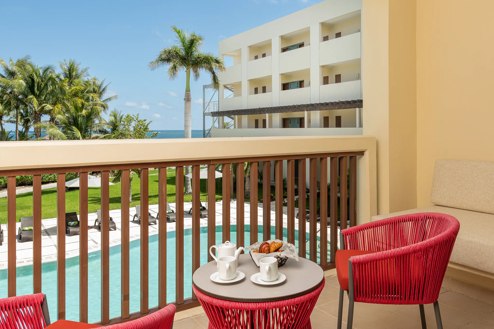 Junior Suite Tropical View Balcony — Dreams Puerto Morelos