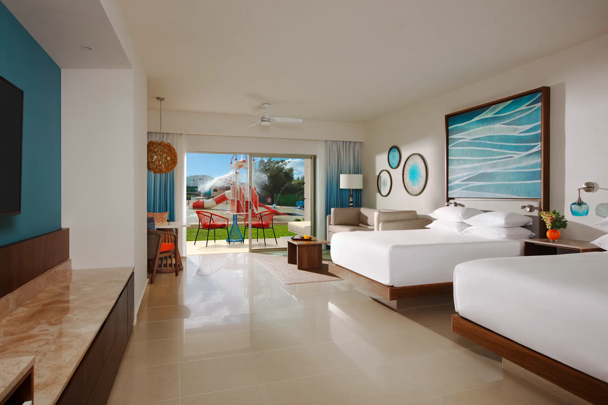 Junior Suite Waterpark View — Dreams Puerto Morelos