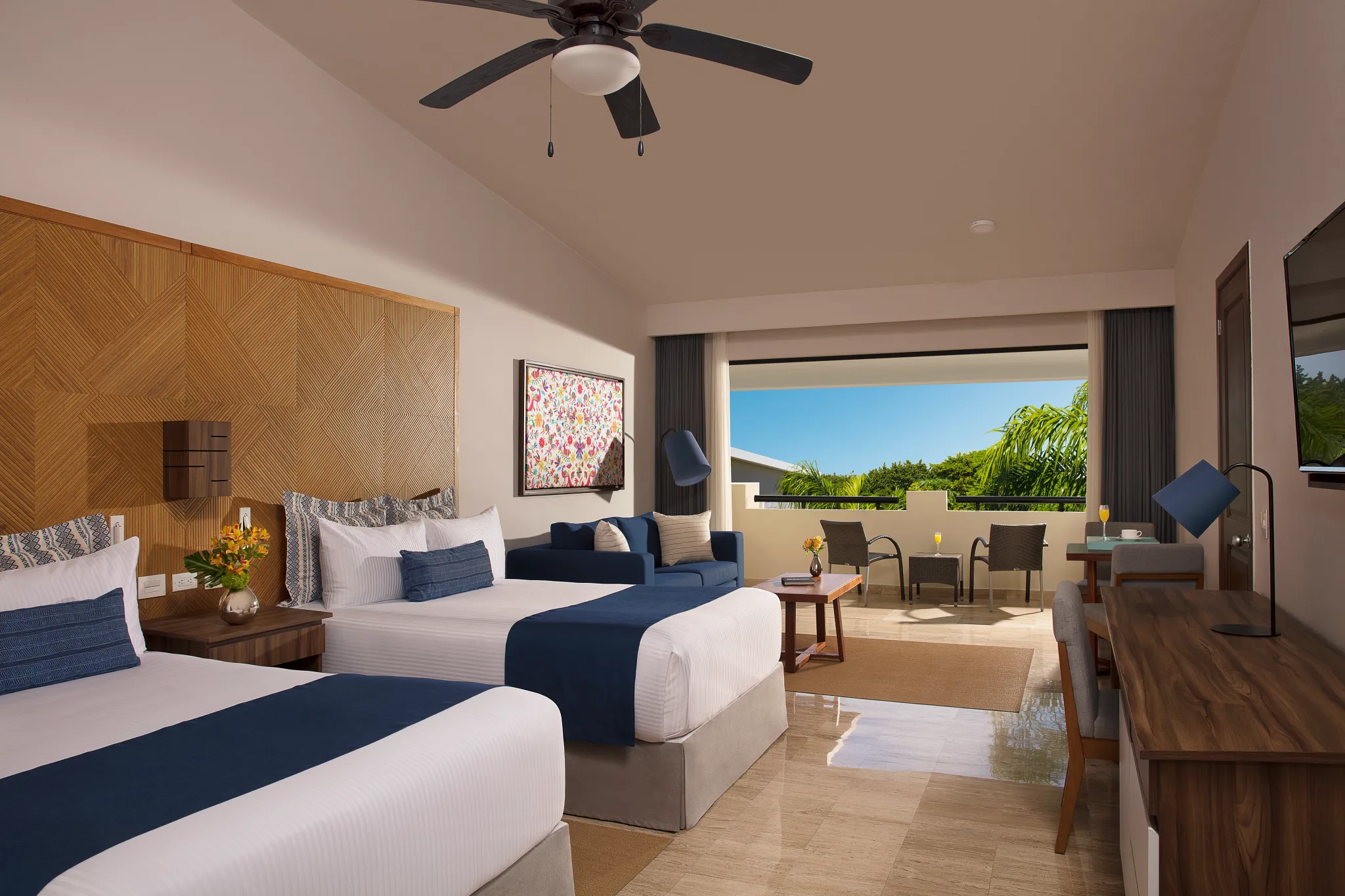 Two-Bedroom Family Suite Double Beds — Dreams Sapphire