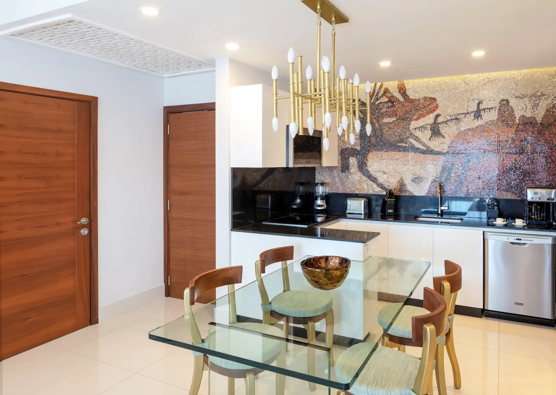 Garza Blanca Los Cabos 2 Bedroom Suite dining area