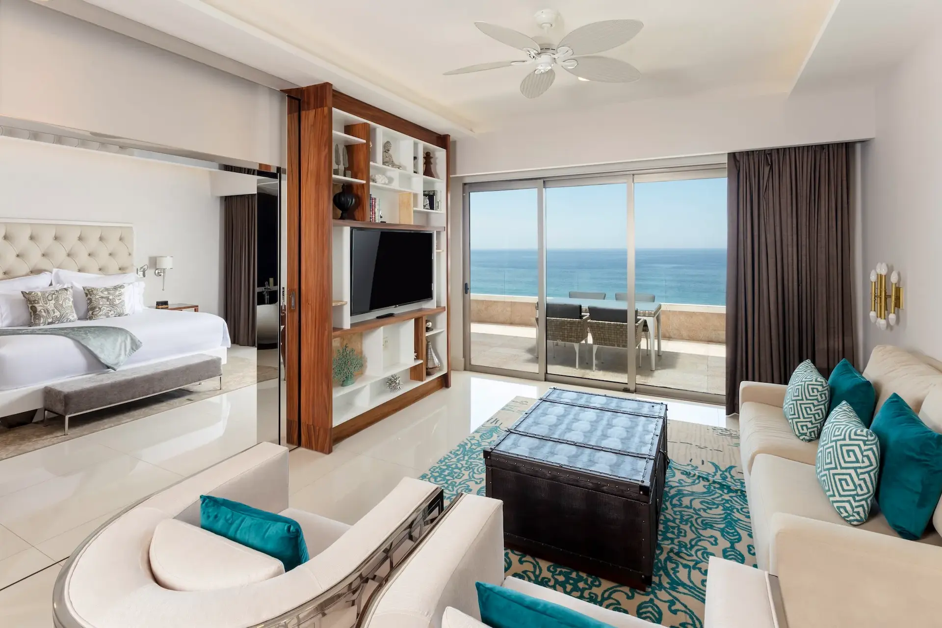 Garza Blanca Los Cabos 2 Bedroom Suite living area