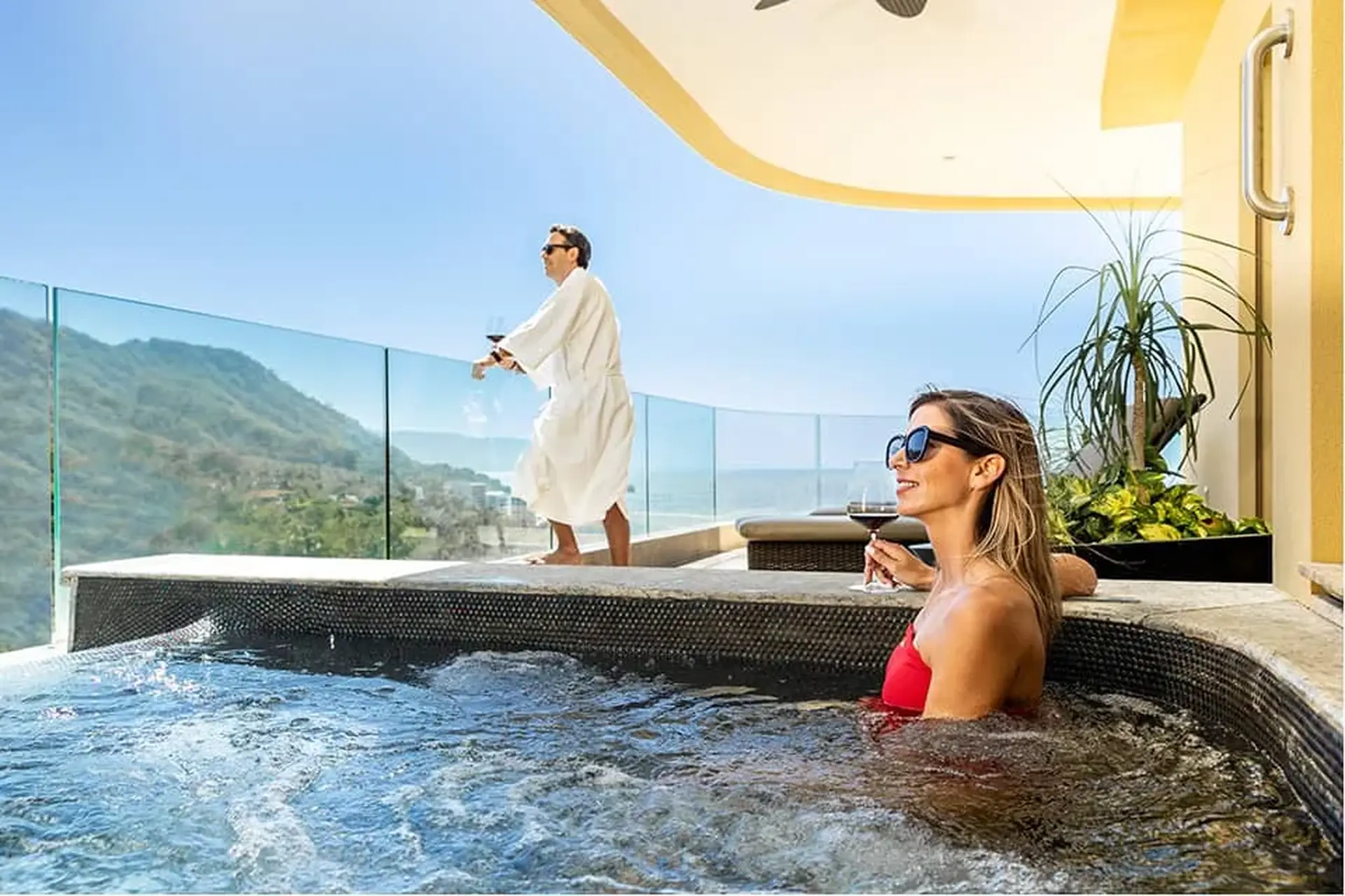 Two Bedroom Panoramic Suite terrace — Garza Blanca Puerto Vallarta