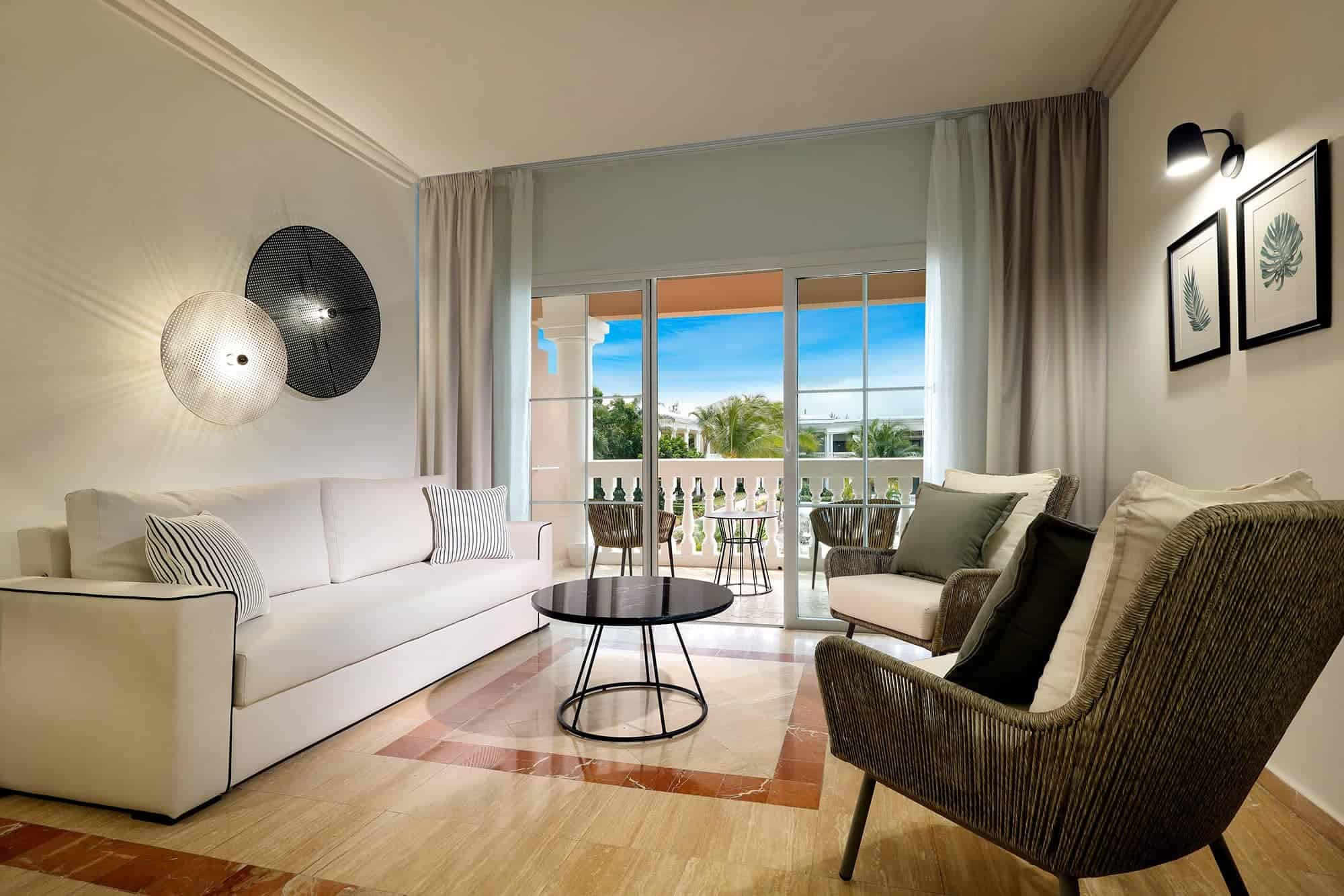 Junior Suite Poolside Seating Area — Grand Palladium Jamaica