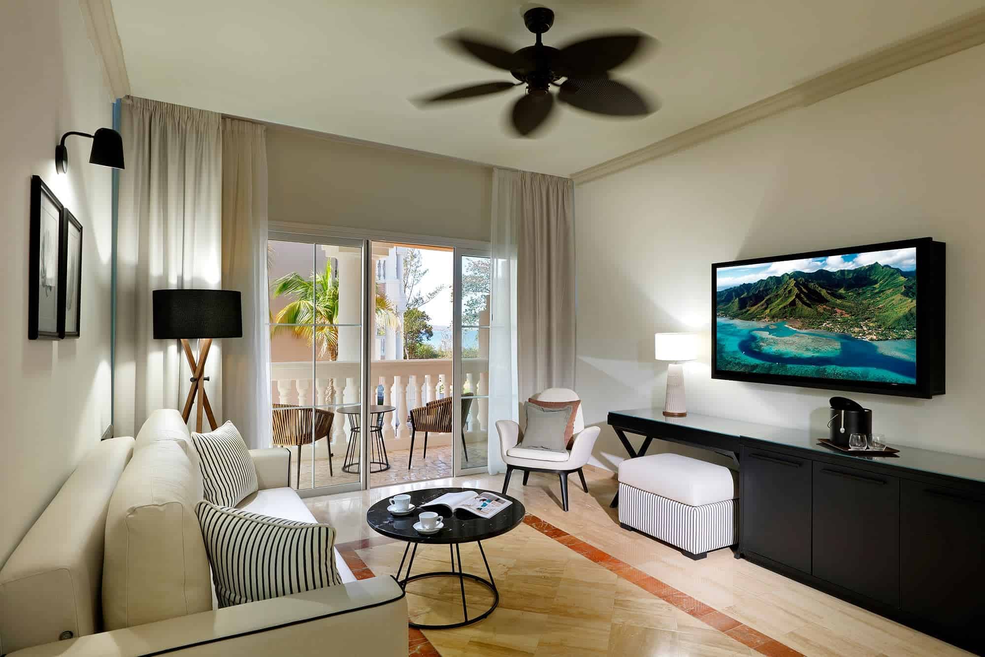 Suite Garden View Seating Area — Grand Palladium Jamaica