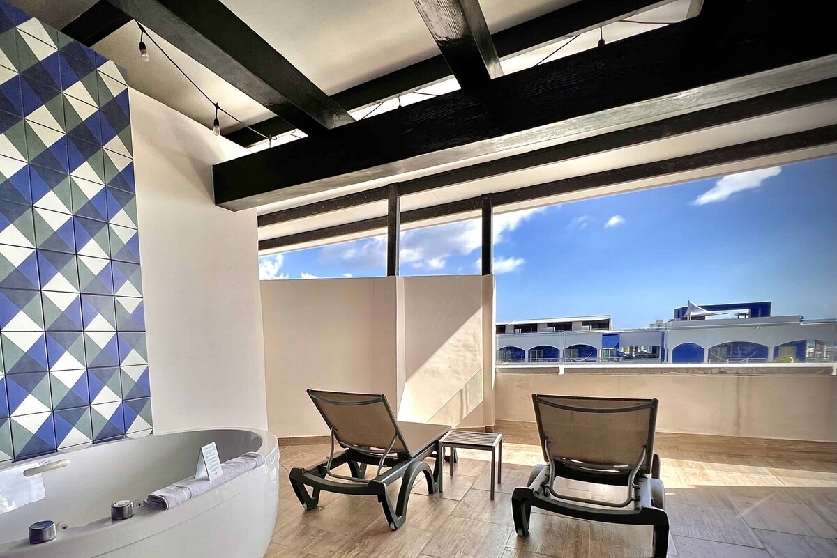 Deluxe Sky Terrace — Hard Rock Hotel Riviera Maya Heaven