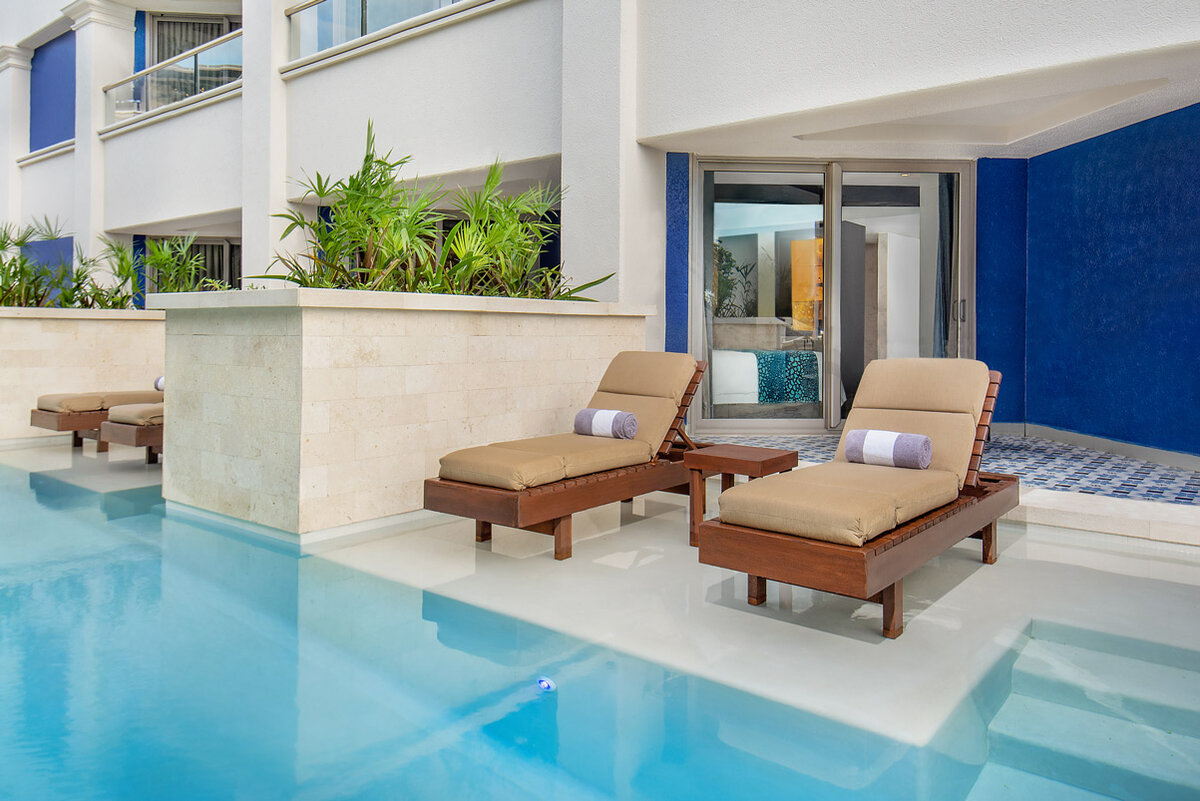 Deluxe Swim-Up Room — Hard Rock Hotel Riviera Maya Heaven